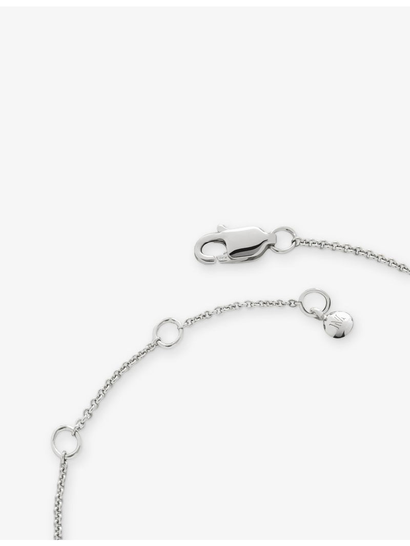 Monica Vinader garnet sterling silver bracelet, imported from the UK