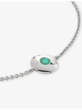 Monica Vinader May birthstone emerald bracelet, UK version