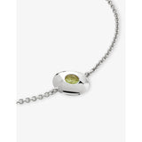 Monica Vinader peridot sterling silver bracelet, imported from the UK
