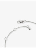 Monica Vinader turquoise birthstone sterling silver bracelet, imported from the UK
