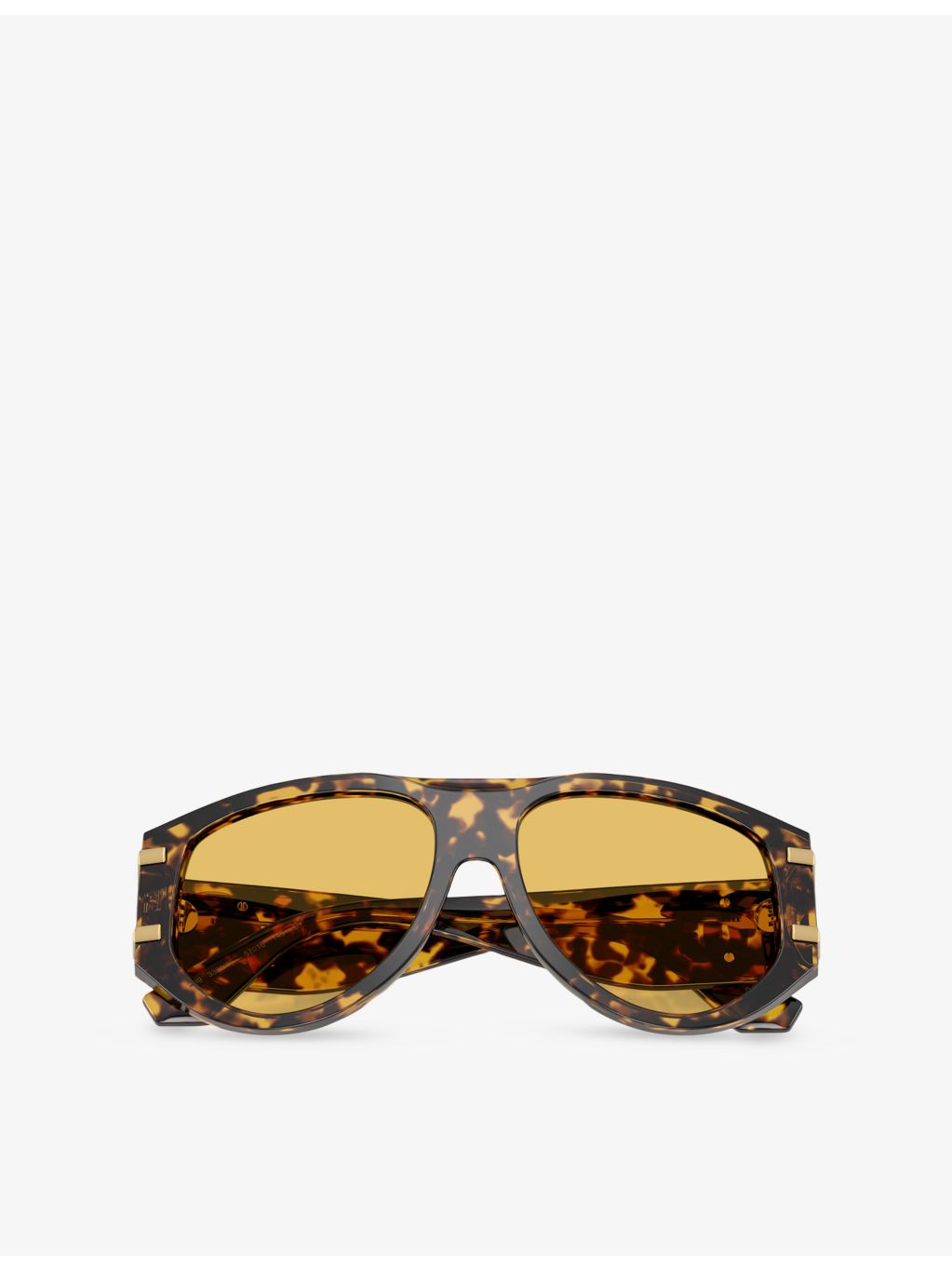Dolce & Gabbana DG4499 pilot sunglasses in tortoiseshell acetate - British product