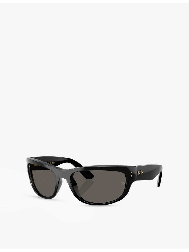 Ray-Ban RB2289 Mega Balorama pillow-frame sunglasses, imported from the UK