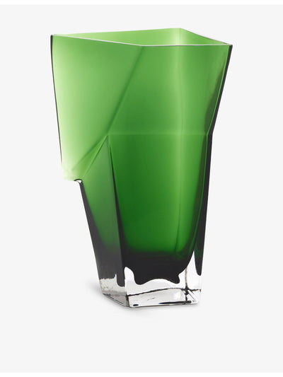 selfridges Serax Vase 8 Dunk Transparent Glass Vase 33.5cm- Buy online at McGrocer