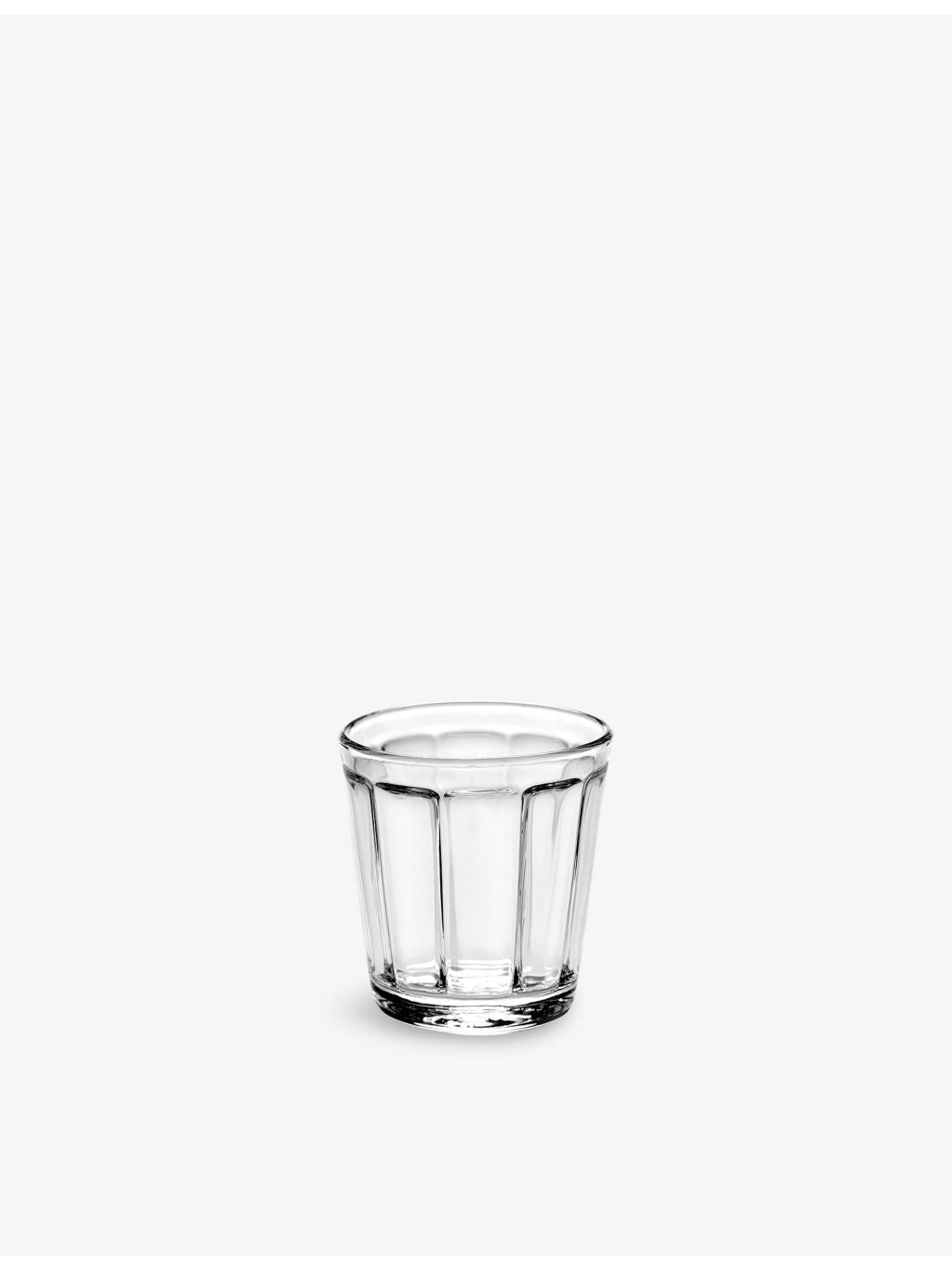 Serax Surface glass tumbler extra-small 6.5cm, imported from the UK