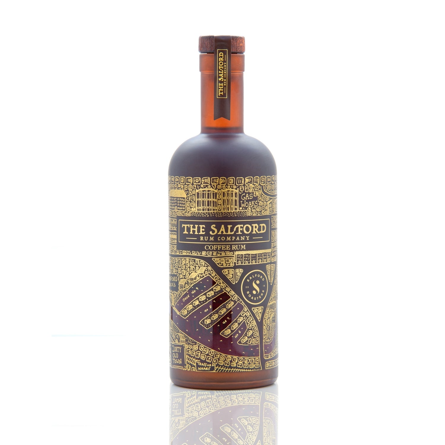The Salford Rum Company coffee rum 700ml, imported from the UK