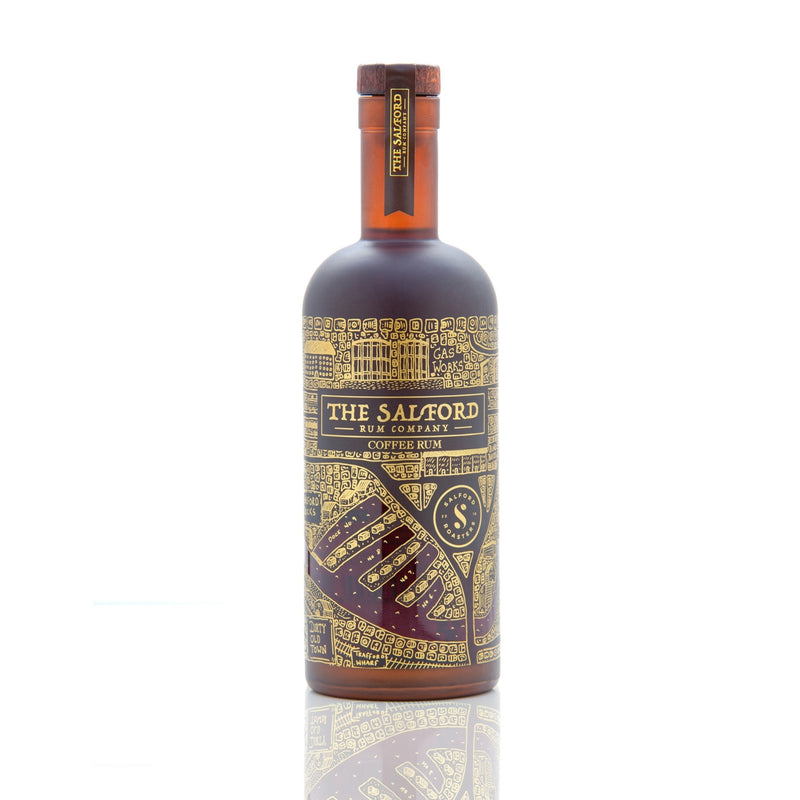 The Salford Rum Company coffee rum 700ml, imported from the UK