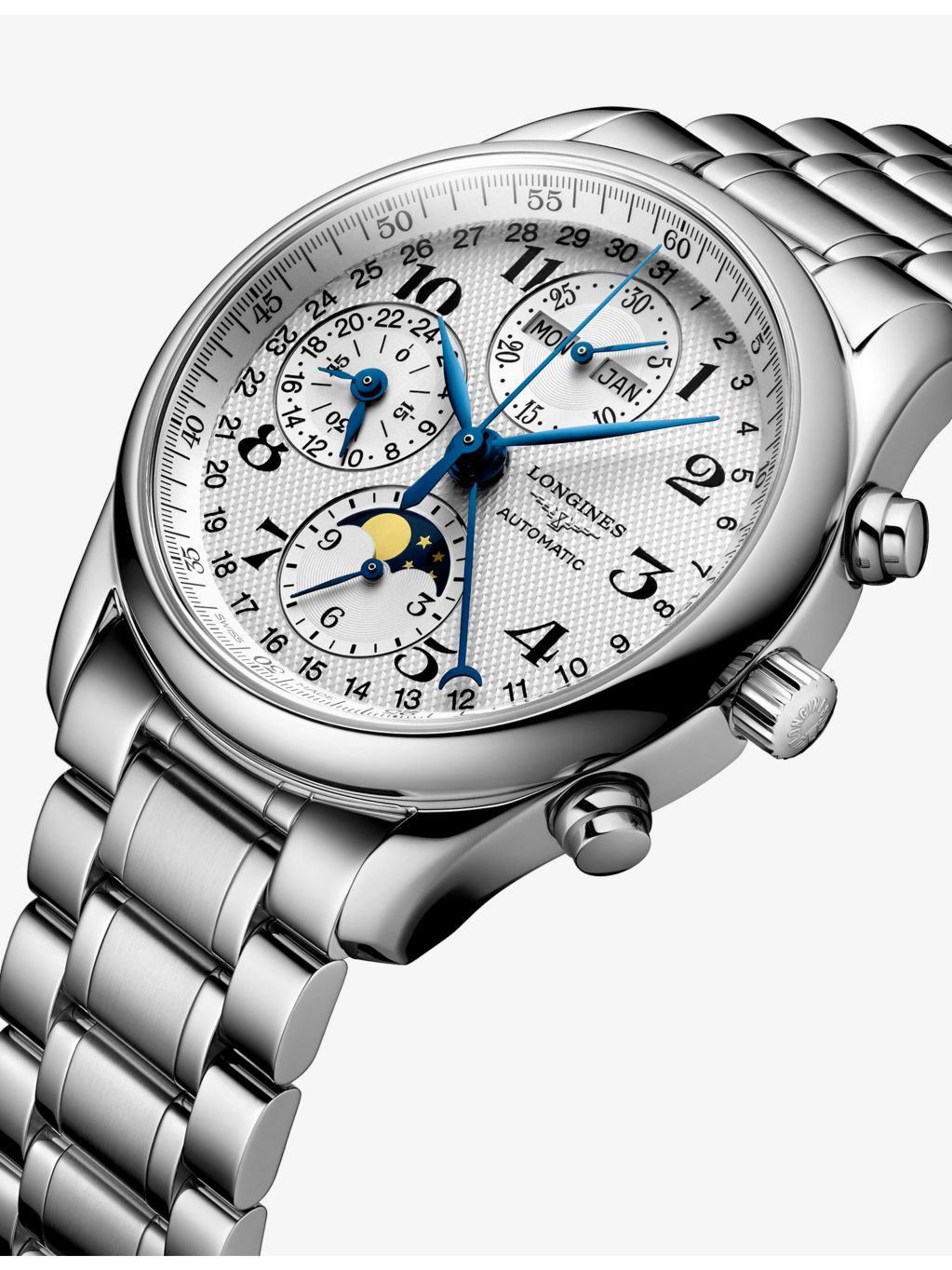 Longines Master Collection chronograph moonphase watch 40mm - British product