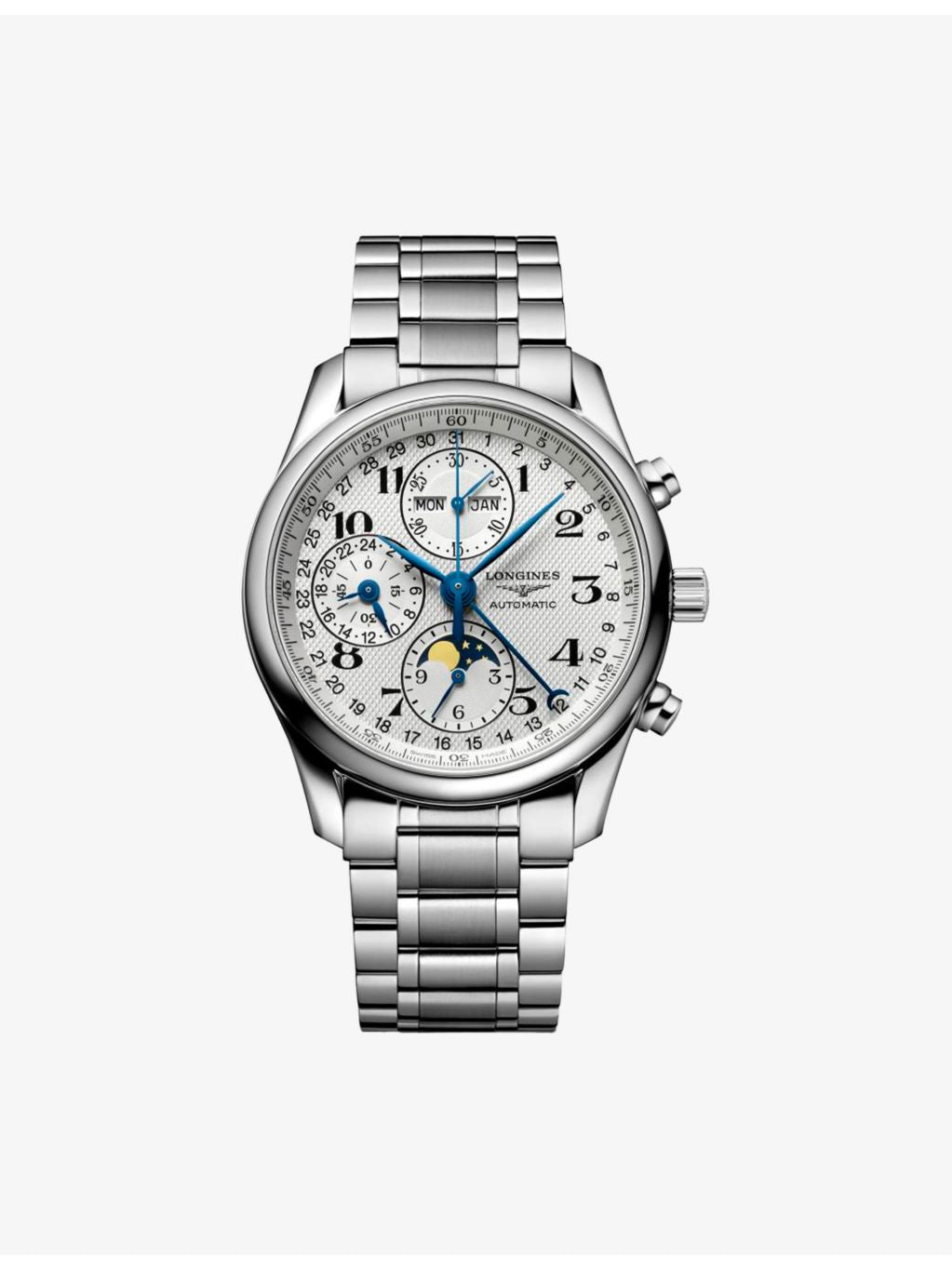 Longines Master Collection chronograph moonphase watch 40mm - British product