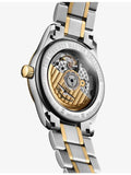 Longines automatic watch stainless steel 18ct yellow gold 34mm (British brand)