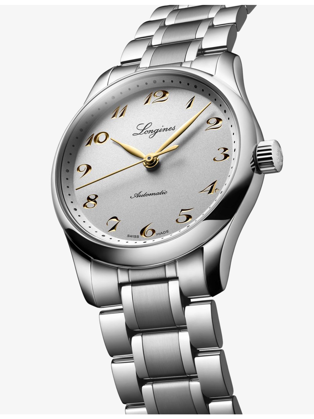 Longines Master Collection stainless steel automatic watch L2.357.4.72.6, UK version