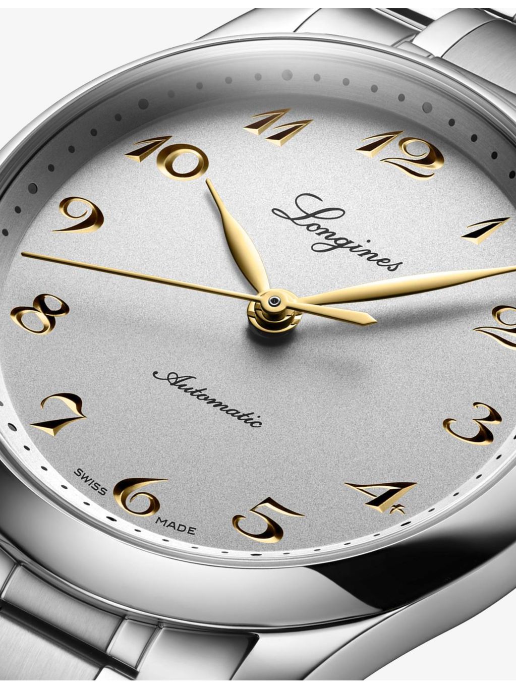 Longines Master Collection stainless steel automatic watch L2.357.4.72.6, UK version