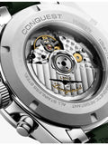 Longines Conquest Chronograph automatic watch, 42mm, stainless-steel and rubber - British product