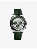Longines Conquest Chronograph automatic watch, 42mm, stainless-steel and rubber - British product
