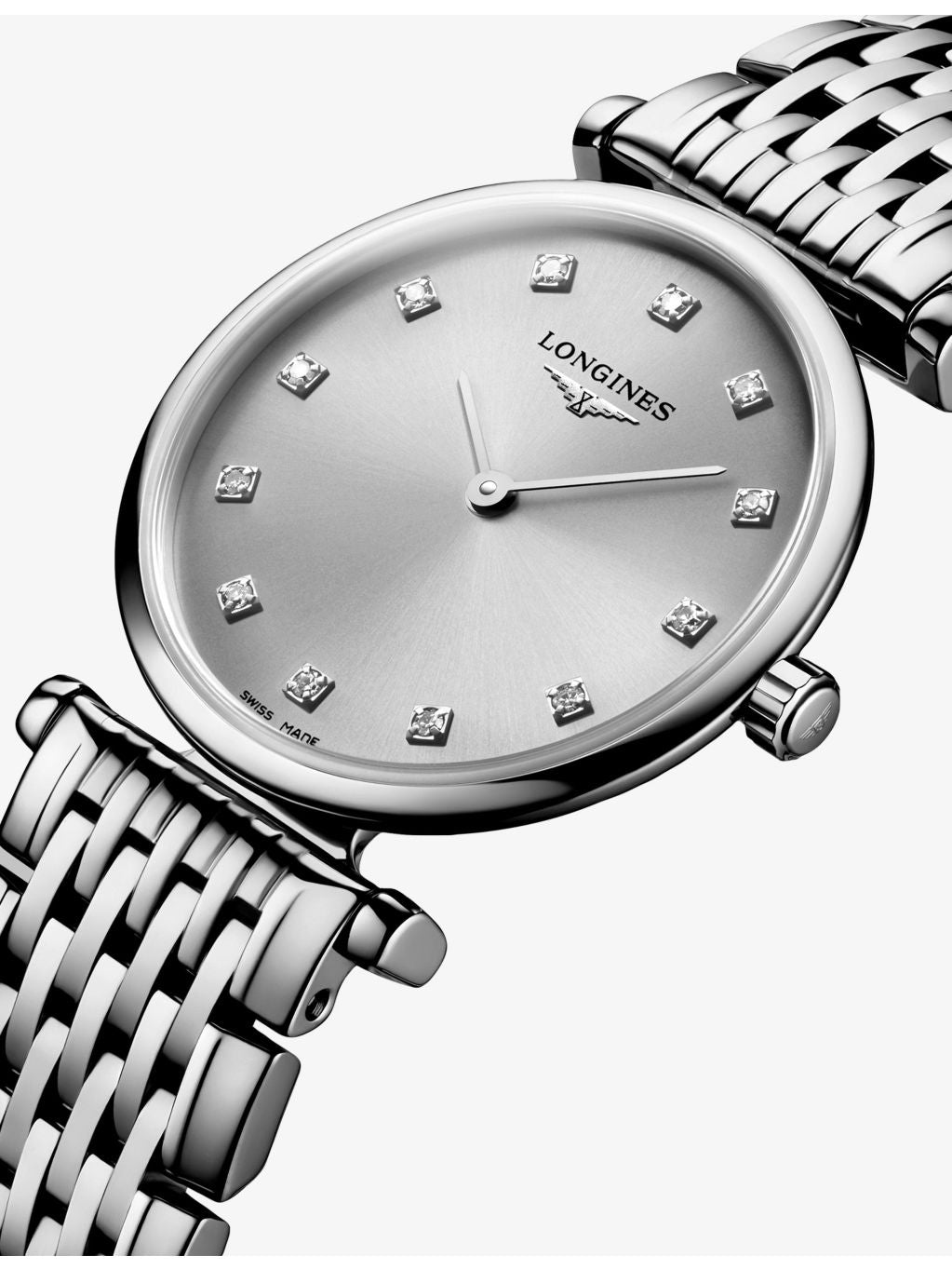 Longines La Grande Classique diamond watch 24mm, imported from the UK
