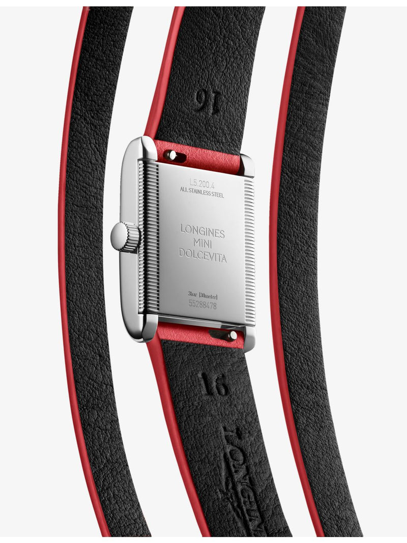 Longines Mini DolceVita double strap watch 21.5mm - British product