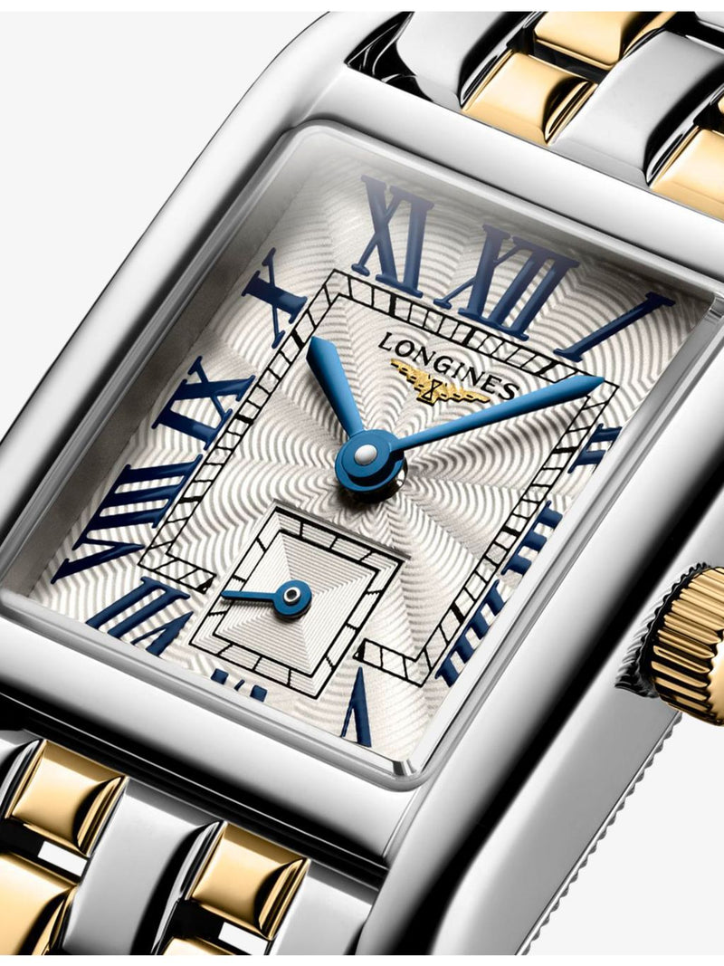 Longines DolceVita Mini watch 18ct yellow gold and steel, UK version