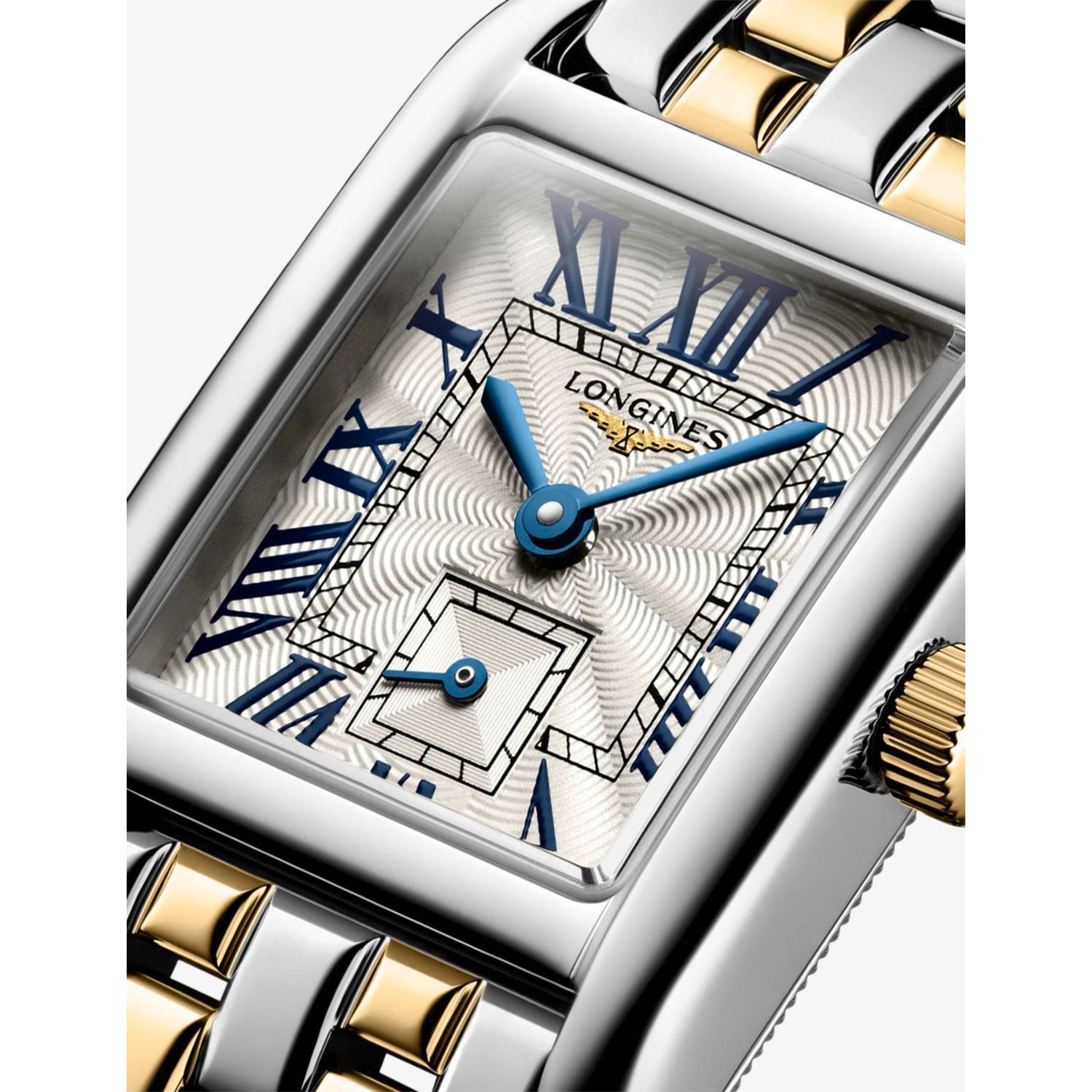 Longines DolceVita Mini watch 18ct yellow gold and steel, UK version