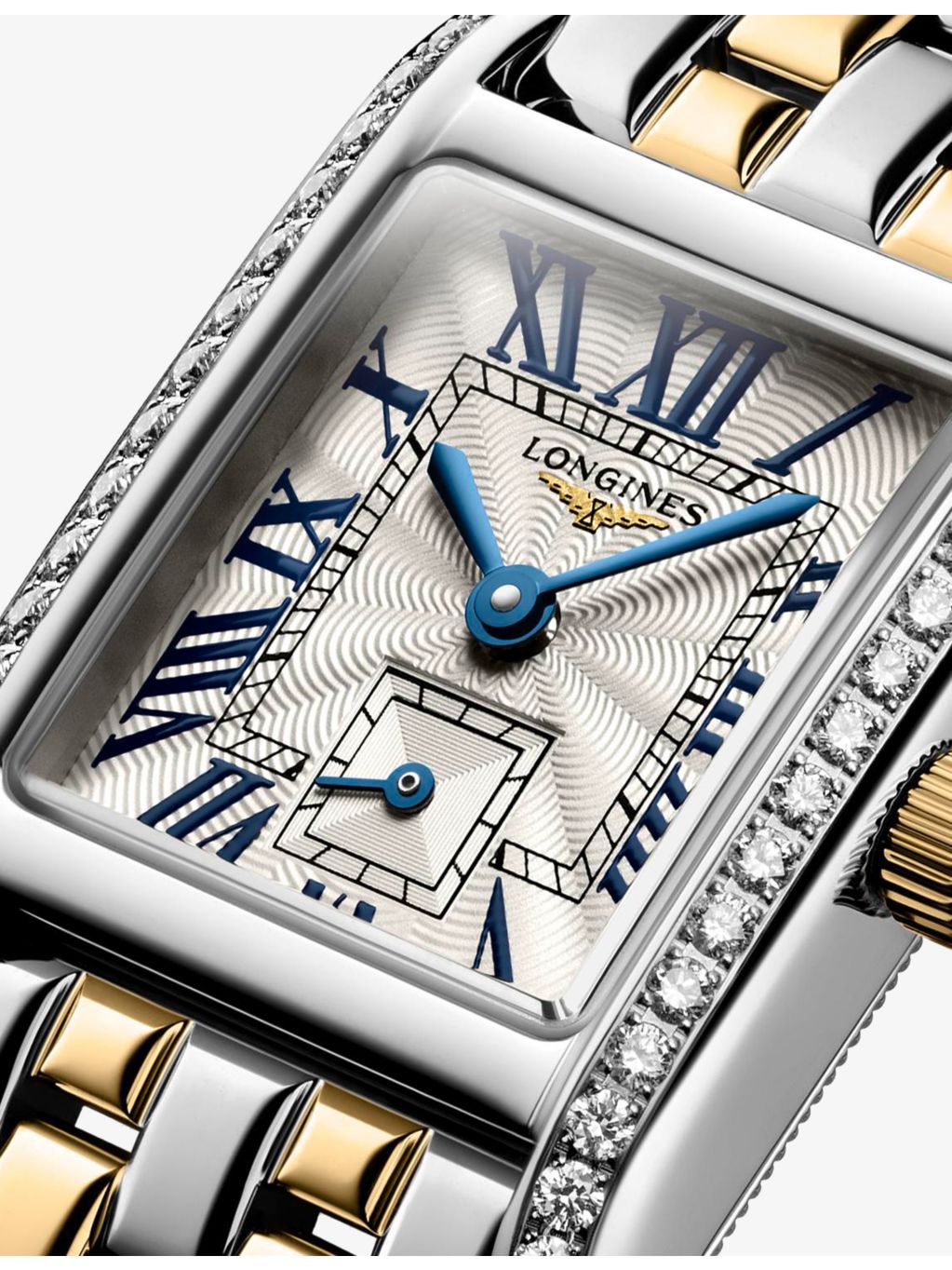 Longines Mini DolceVita quartz watch 0.456ct diamonds - British product