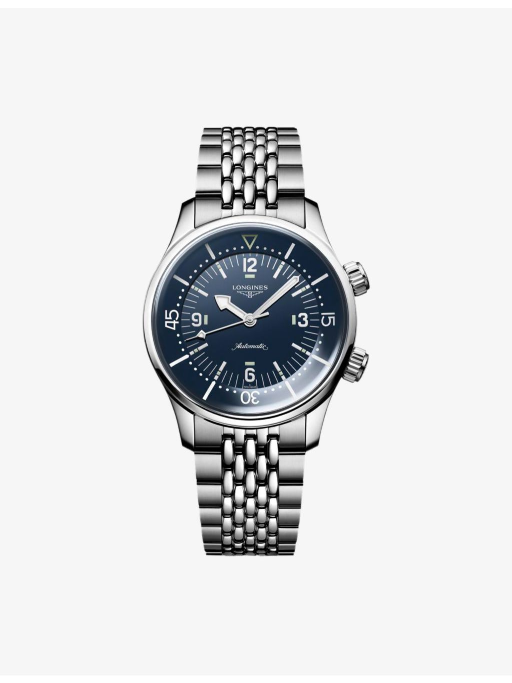 Longines Legend Diver automatic watch 39mm stainless steel, UK version