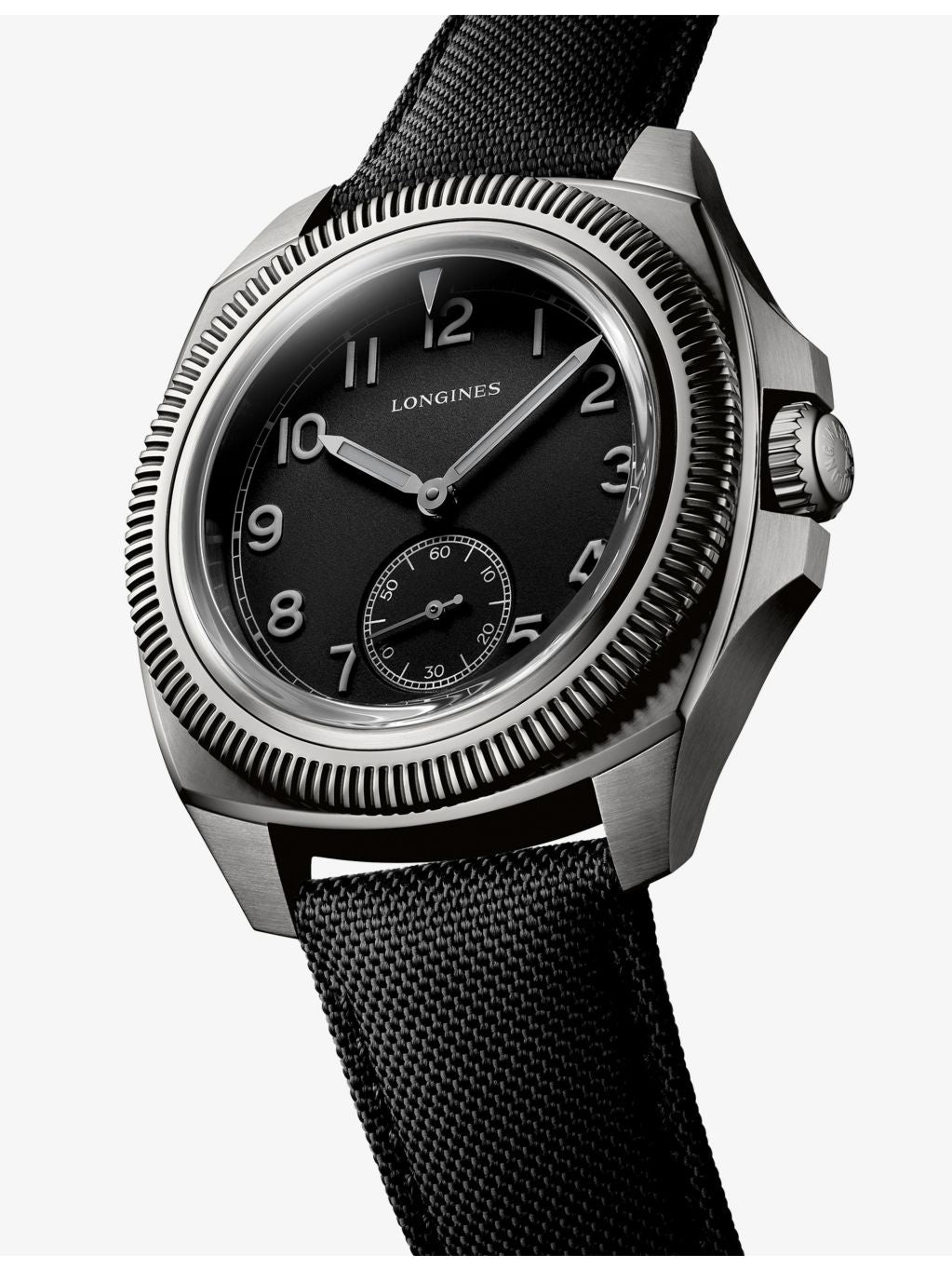 Longines Pilot Majetek titanium automatic watch 43mm (British brand)