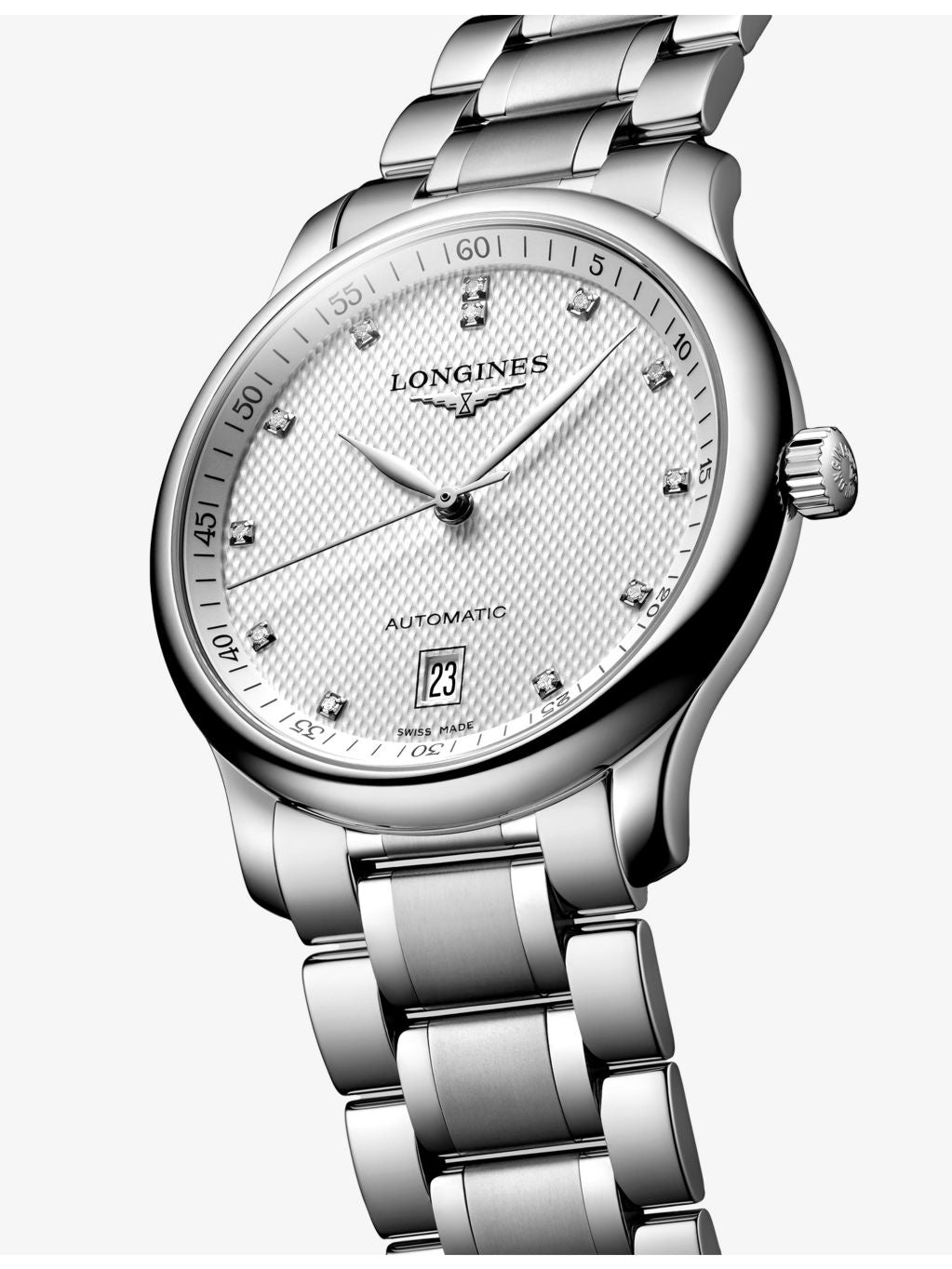 Longines Master Collection Diamond watch 38.5mm, imported from the UK