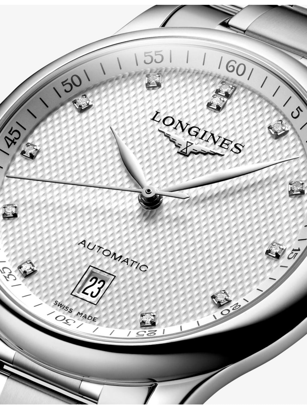 Longines Master Collection Diamond watch 38.5mm, imported from the UK