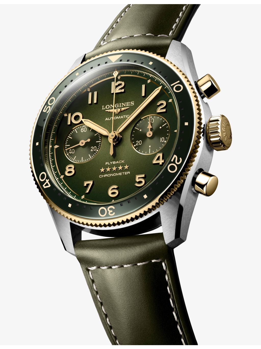 Longines Spirit Flyback automatic watch 42mm COSC certified - British product