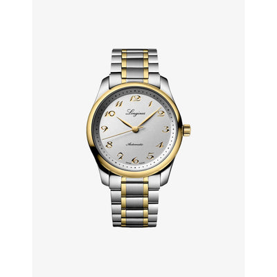 selfridges Longines Master Collection 18ct Yellow-Gold and Stainless-Steel Automatic Watch 40mm- Buy online at McGrocer