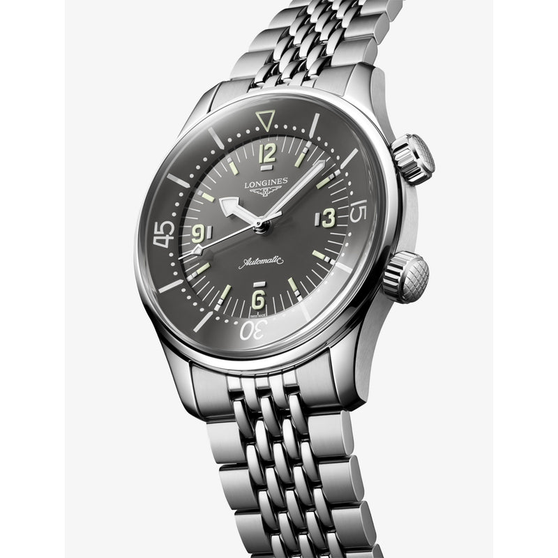 Longines Legend Diver automatic steel watch 39mm, imported from the UK