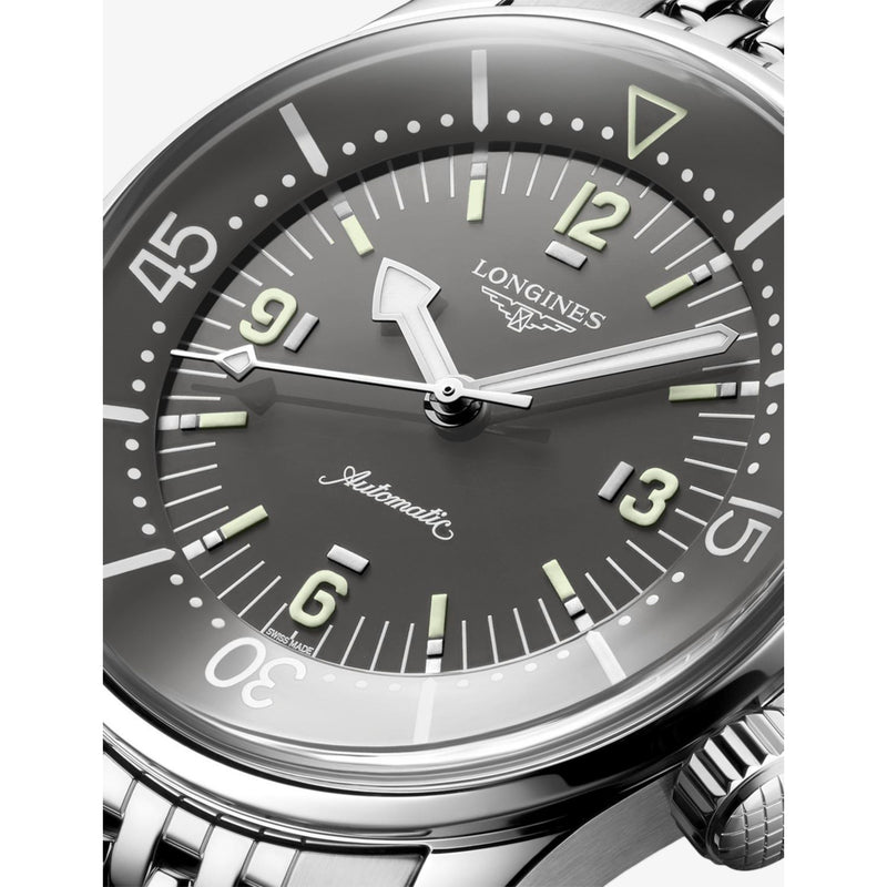 Longines Legend Diver automatic steel watch 39mm, imported from the UK