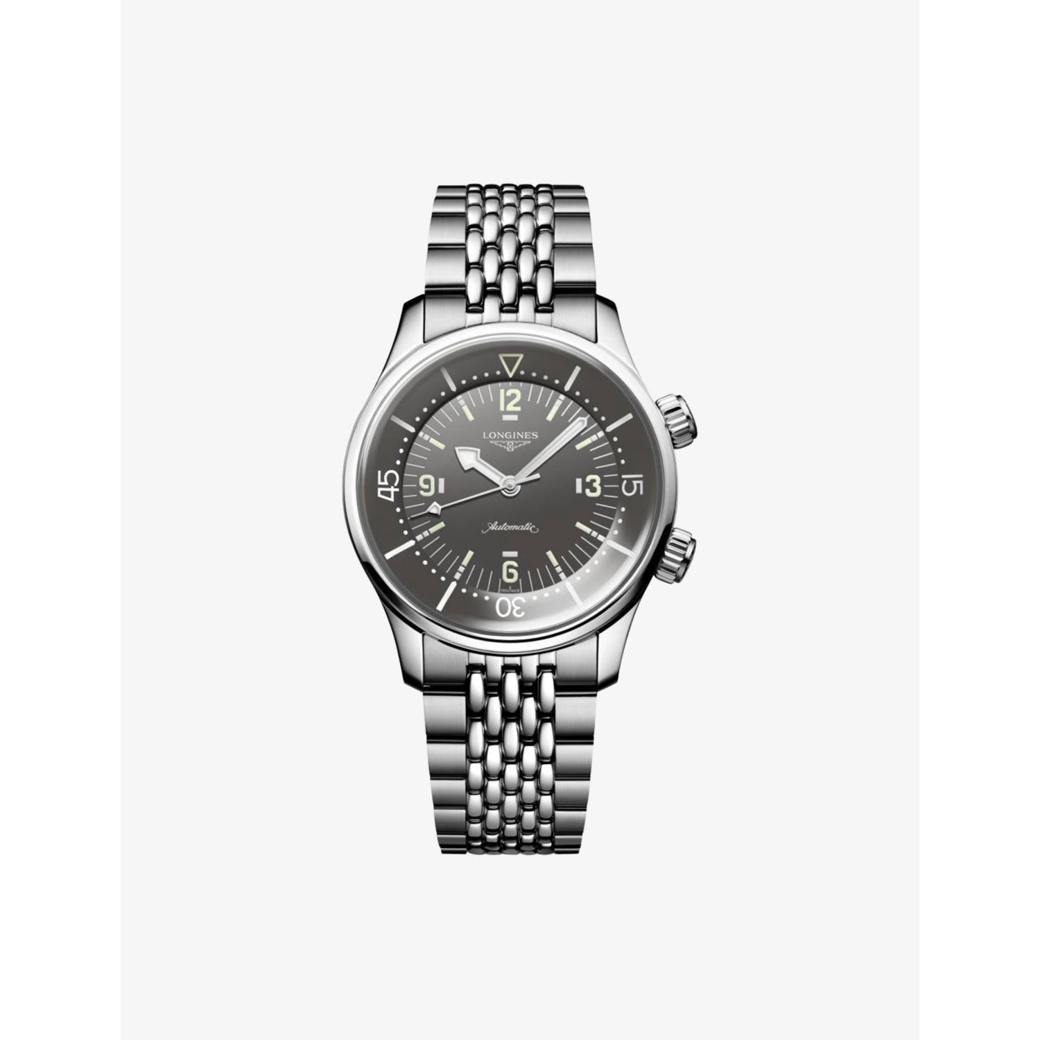 Longines Legend Diver automatic steel watch 39mm, imported from the UK