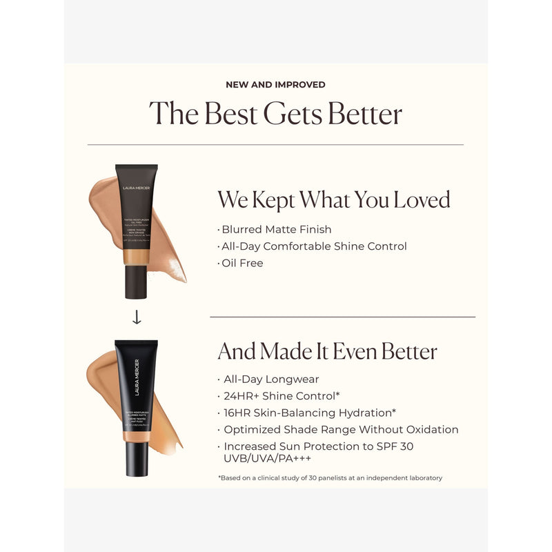 Laura Mercier matte tinted moisturiser 1C Cameo SPF 30 (British brand)