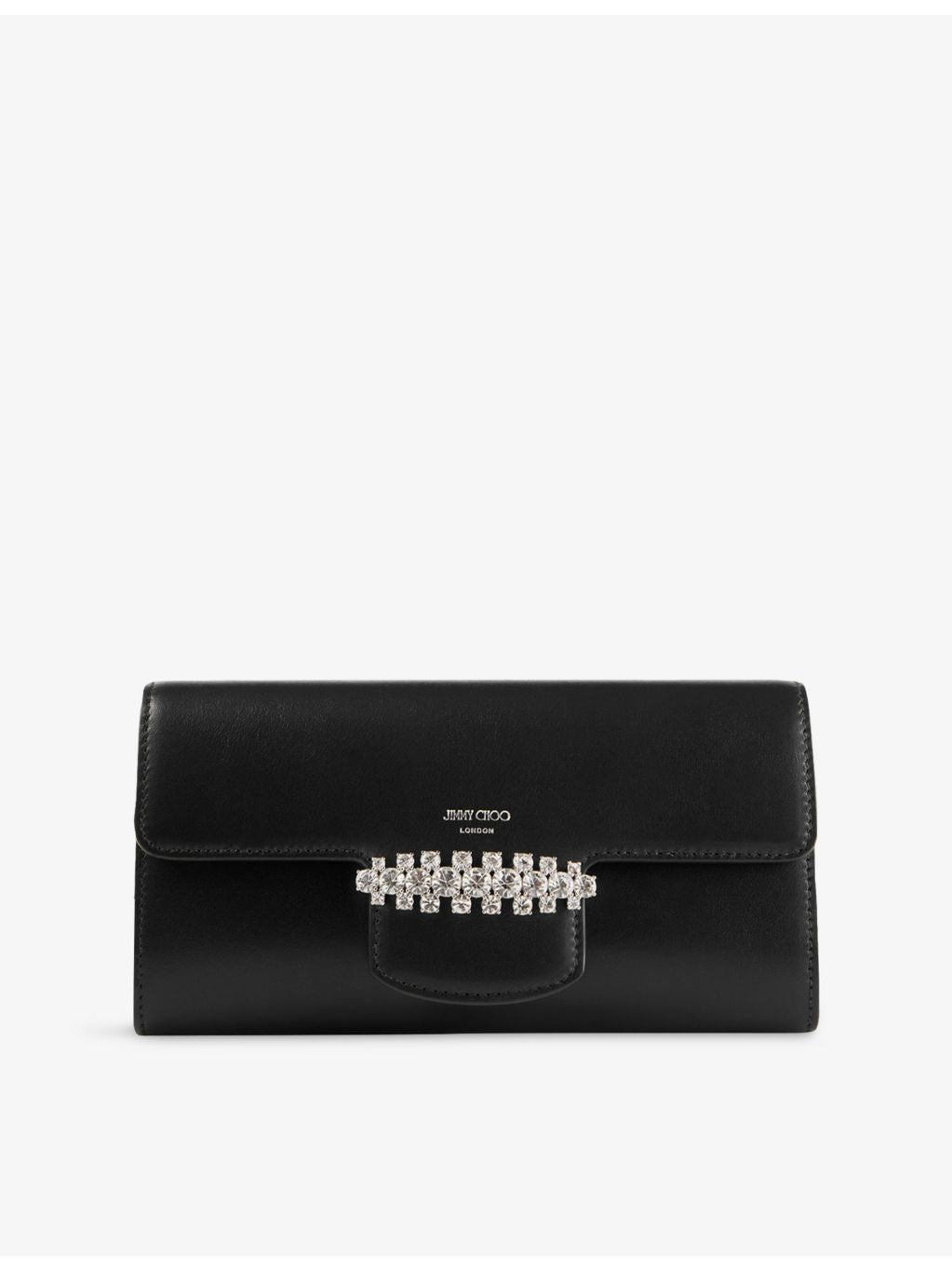 Jimmy Choo Bing leather wallet-on-chain, imported from the UK