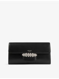 Jimmy Choo Bing leather wallet-on-chain, imported from the UK