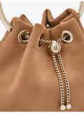 Jimmy Choo Bon Bon suede top-handle bag, imported from the UK