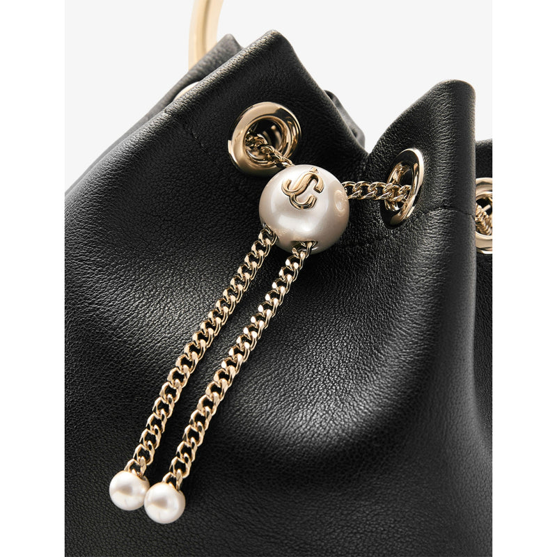 Jimmy Choo Bon Bon top-handle bag in lamb leather (British brand)