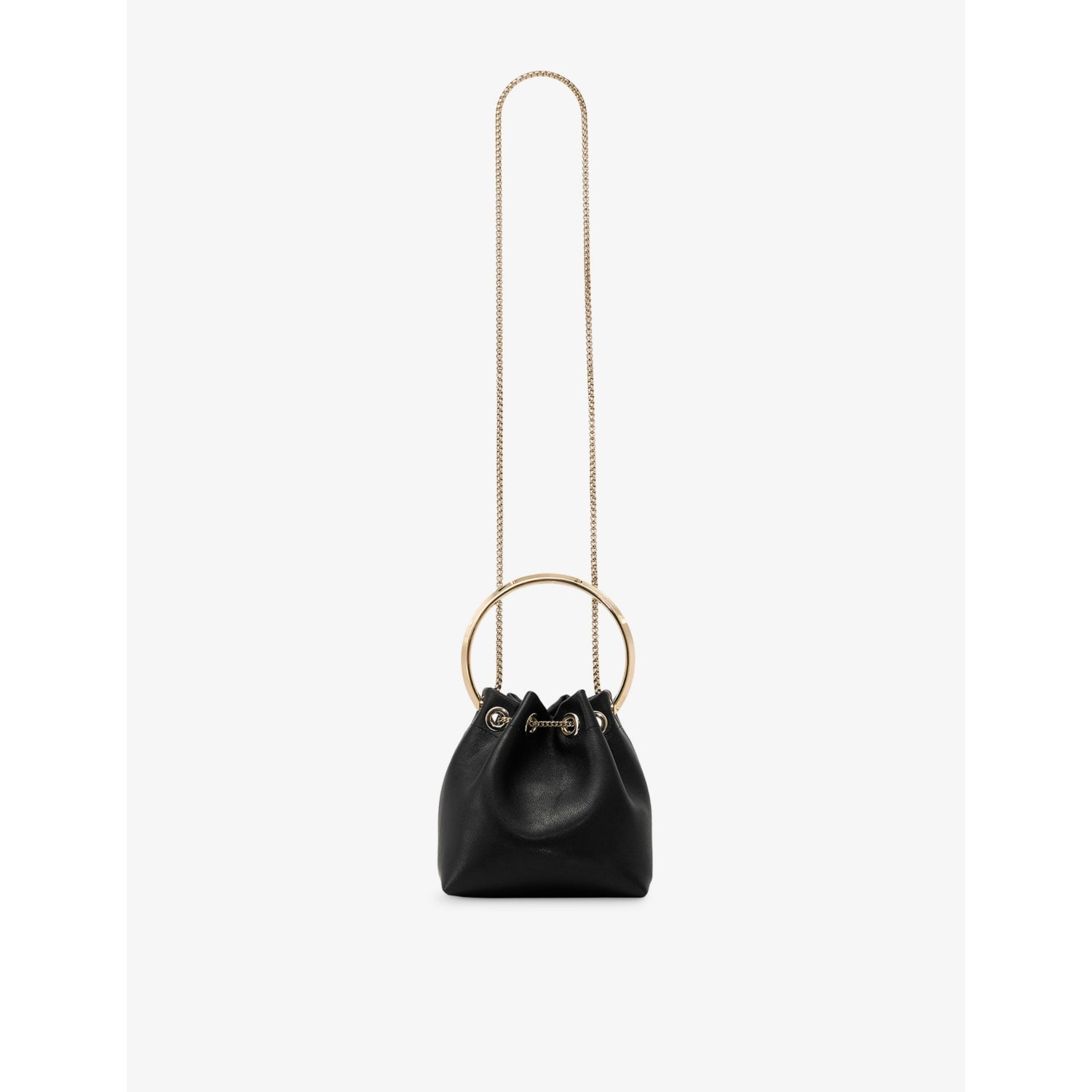 Jimmy Choo Bon Bon top-handle bag in lamb leather (British brand)
