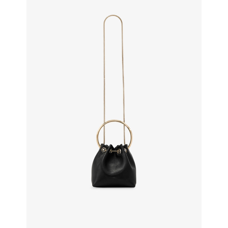 Jimmy Choo Bon Bon top-handle bag in lamb leather (British brand)