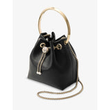 Jimmy Choo Bon Bon top-handle bag in lamb leather (British brand)