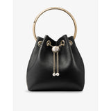 Jimmy Choo Bon Bon top-handle bag in lamb leather (British brand)
