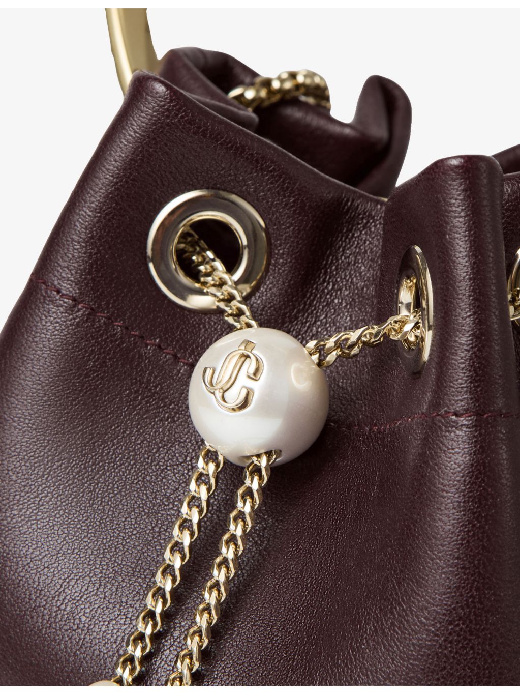 Jimmy Choo Bon Bon leather top-handle bag (British brand)