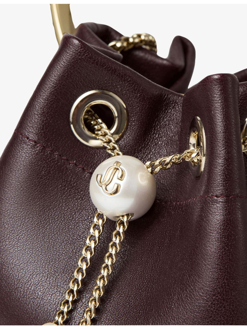 Jimmy Choo Bon Bon leather top-handle bag (British brand)