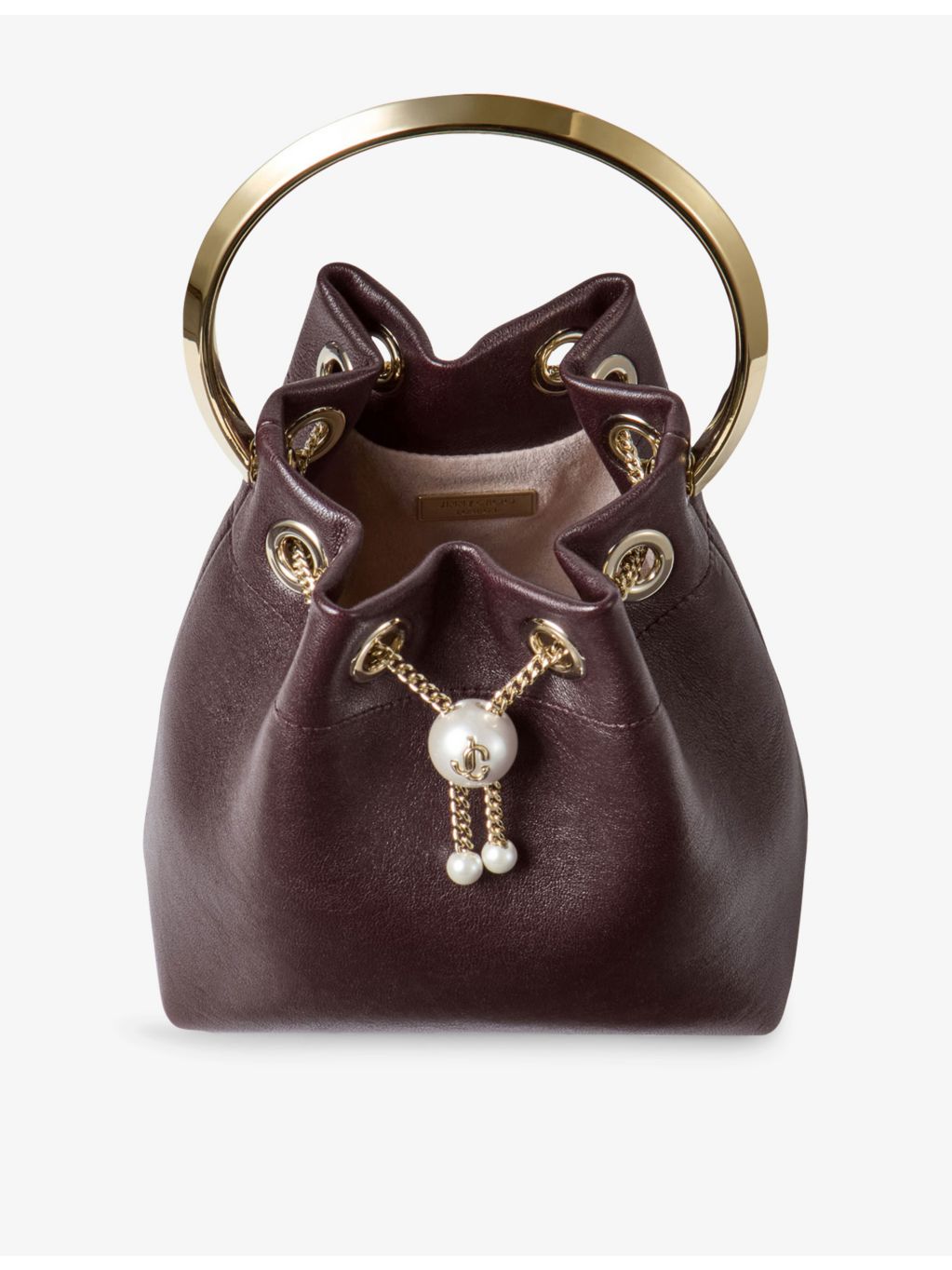 Jimmy Choo Bon Bon leather top-handle bag (British brand)