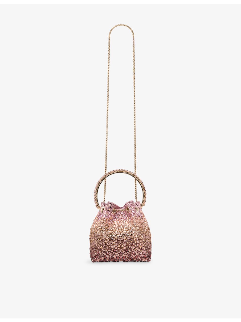 Jimmy Choo Bon Bon satin top-handle bag, UK version
