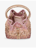 Jimmy Choo Bon Bon satin top-handle bag, UK version