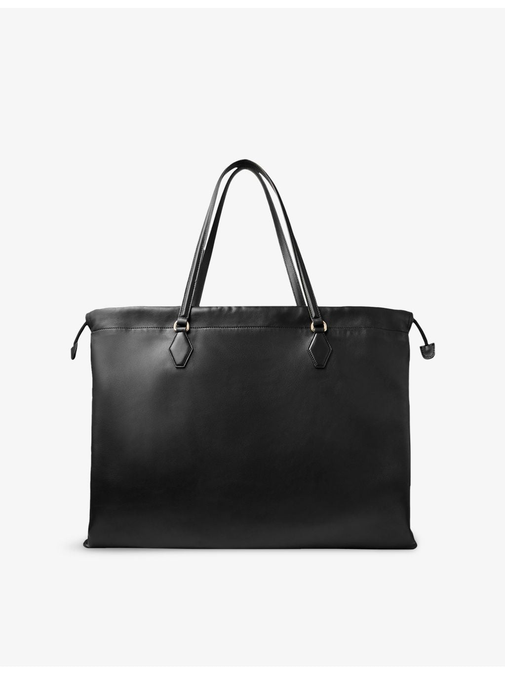 Jimmy Choo nappa leather drawstring tote bag, imported from the UK