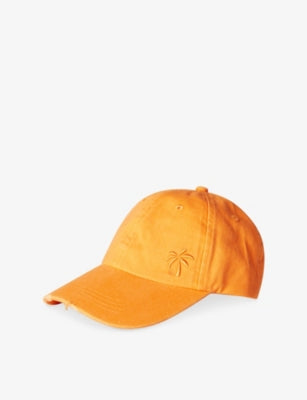 Benetton logo-embroidery adjustable cotton cap 6-14 years, UK version