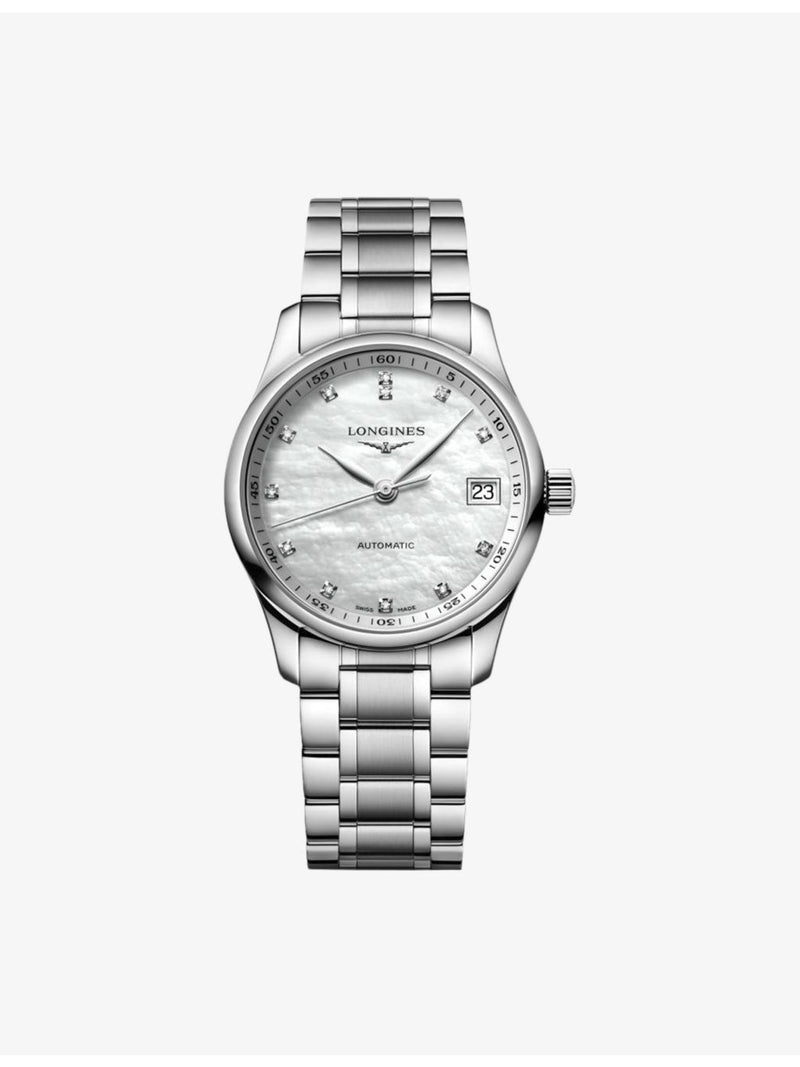 Longines Master Collection diamond automatic watch 34mm, imported from the UK