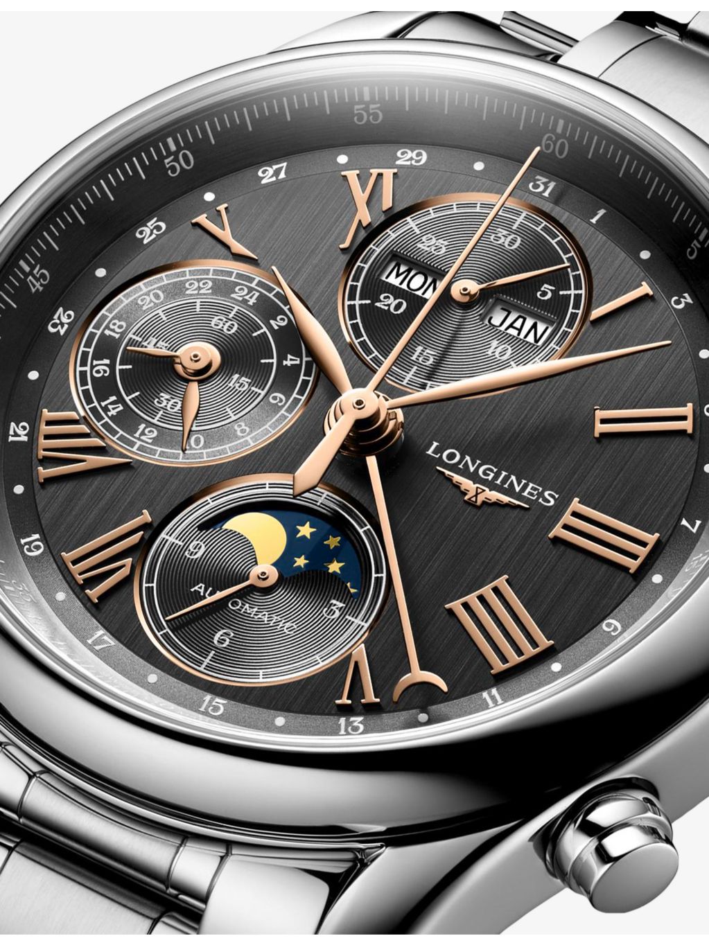 Longines Master Collection automatic watch 40mm (British brand)