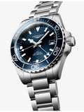 Longines HydroConquest GMT automatic watch 41mm, imported from the UK